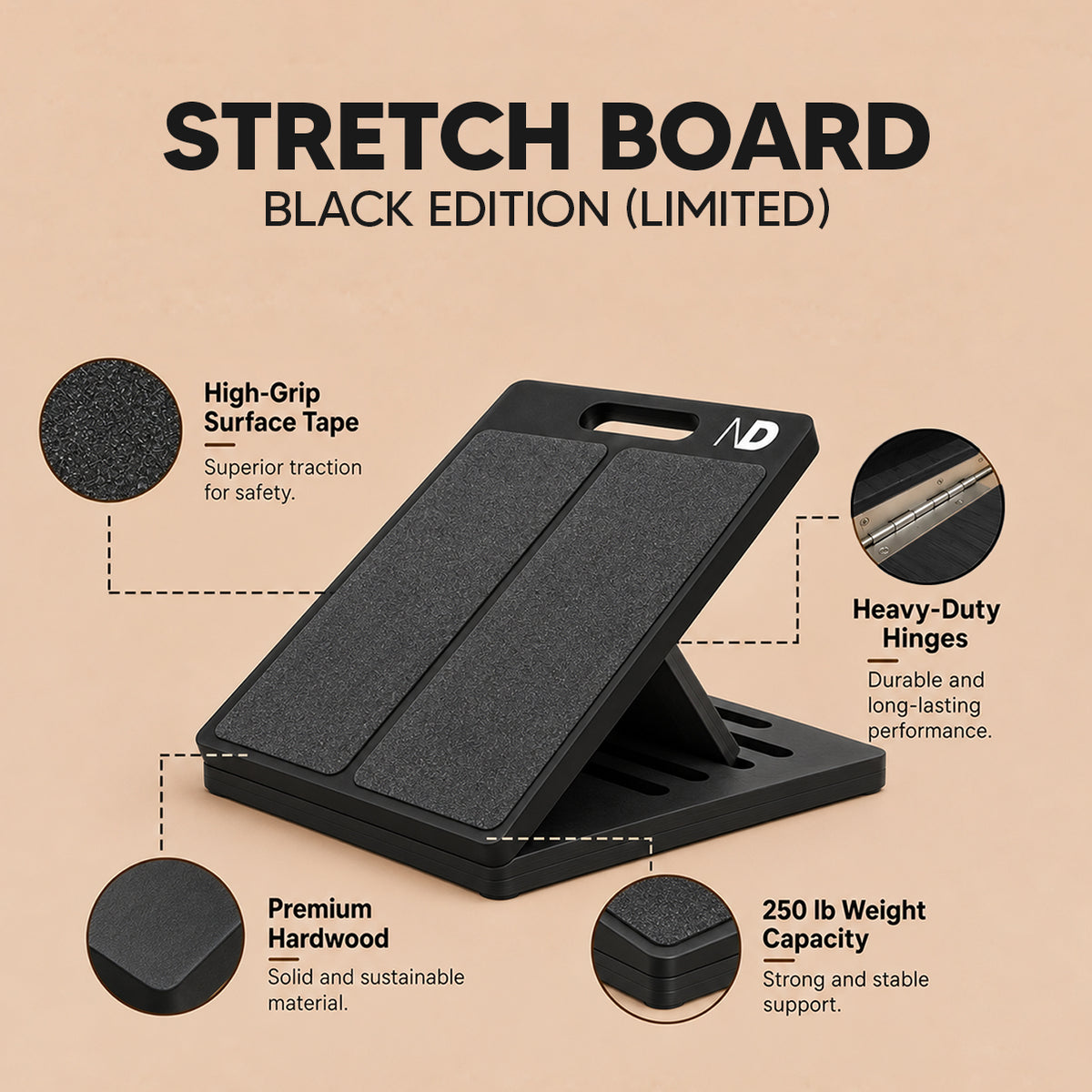 Black Stretch Board