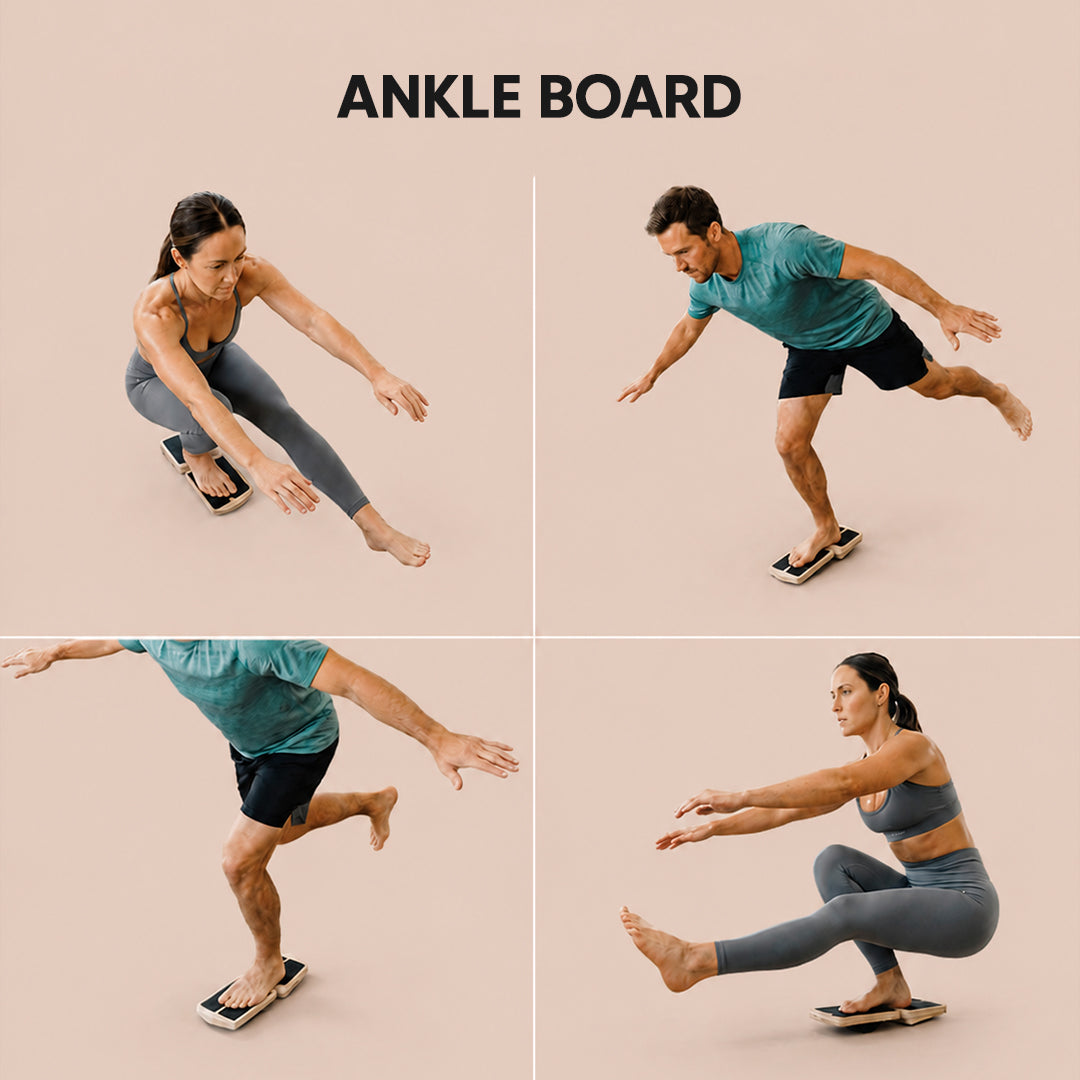 Ankle Board for Stronger Ankles (+Free Training Guide)